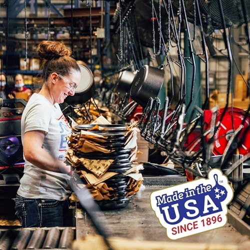 Lodge 12" Cast Iron Dual Handle Grill Basket