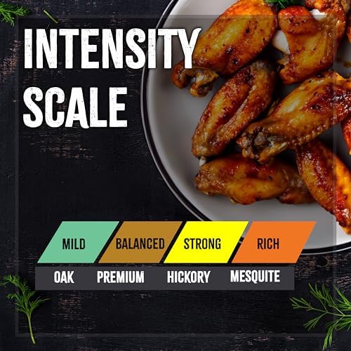 Kona Wood Pellets Intended for The Ninja Woodfire Grill, 12 Single-Use Pouches (4 Flavors)