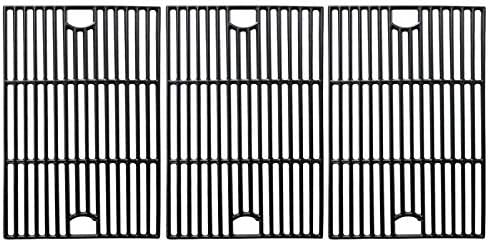 Uniflasy Replacement Parts for Nexgrill 6 Burner 720-0896B, 17 Inch Grill Grates for Nexgrill Deluxe 6 Burner Gas Grill Replacement Parts for Nexgrill 720-0896 720-0896E 720-0898 720-0896X 720-0898A