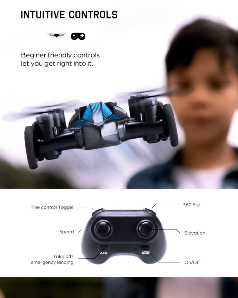 Galvanox Racing RC Drone with Obstacle Course Kit, Includes 3 Hoop Sizes for Competition Game Set