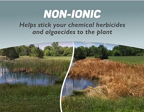 Plex Mate Aquatic Surfactant for Herbicides – Quart- Non-Ionic, Increase Product Coverage, Increase Product Penetration, Increase Product Effectiveness