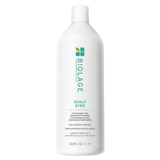 Biolage Scalp Sync Anti-Dandruff Shampoo - Controls Dandruff & Deeply Cleanses, With Zinc Pyrithione, Vegan & Cruelty-Free, 16.9 Fl Oz, Packaging may vary