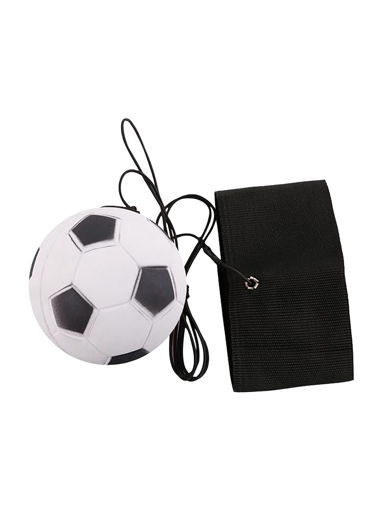 Wrist Return Ball Rubber Sport Ball with Wrist Strap and String | Rebound Ball Sports Bouncy Ball,Wrist Rebound Toy on Elastic String Ball Wrist Toy for Teens Adults Wrist Exercise