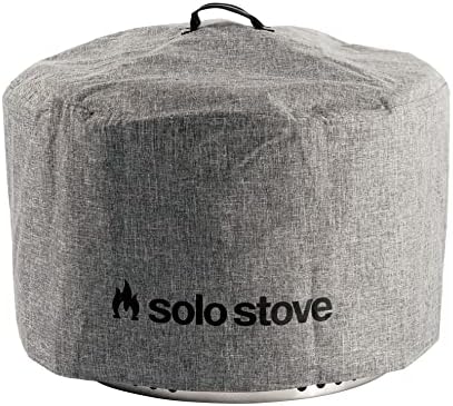 Solo Stove Yukon Shelter - Weather-Resistant Round Cover for Solo Stove Yukon Fire Pit and Accessories - PVC-Coated Polyester with Aluminum Reinforcement - Year-Round Protection