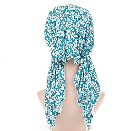 beauty YFJH Scarf Cotton Lined Pretied Beanie Turban Chemo Pre-Tied Headwear Bandana For Cancer