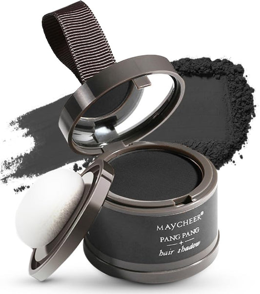 Maycheer Hairline Powder - Magic Root Cover Up - Hair Rich Hair Shadow - Gray Hair Coverage Touch Up Hair Powders for Women & Men (Tera Brown, 0.14 Ounce (Pack of 1))