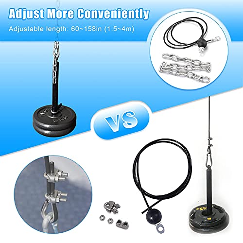 XonyiCos Fitness Cable Pulley System, Gym LAT and Lift Pulldown Machine Attachments, LAT Pull Down Bar Home Workouts Equipments for Biceps Triceps Shoulder Arm Curl Forearm Muscle Strength Exercise