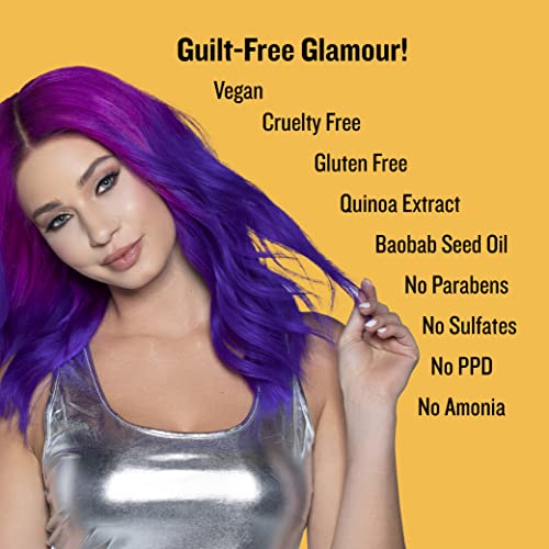 Splat Ombre Rain | Original Complete Kit | Blue & Purple Hair Color | Vegan & Cruelty Free