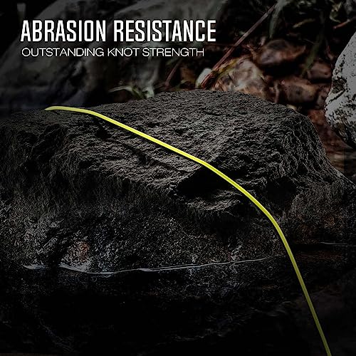 Piscifun Sword Fly Fishing Line with Welded Loop, Weight Forward Floating Fly Line, WF3wt, 90FT, Fluorescent Yellow