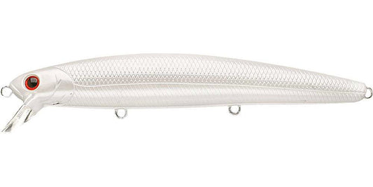LUCKY CRAFT Flashminnow 110 (701 Pearl White), Surf Fishing Lure