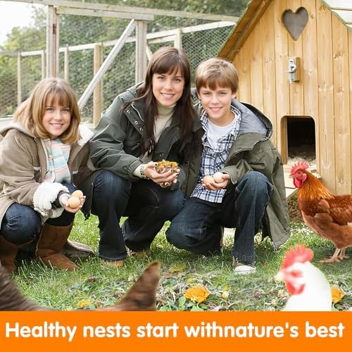23 Oz Chicken Nesting Herbs Flowers 1.44lb Natural Nesting Box Herbs in 8 Dried Flowers & Herbs，for Freshening Coop Chicken Dust Bath Increase Egg Production Great Gift