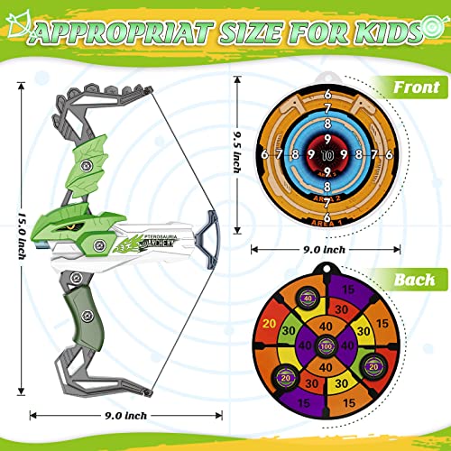 Britik Bow and Arrow for Kids Toys - Archery Set with 20 Suction Cup Arrows, Gifts for Boys Girls Toddler Age 4 5 6 7 8 Year Old