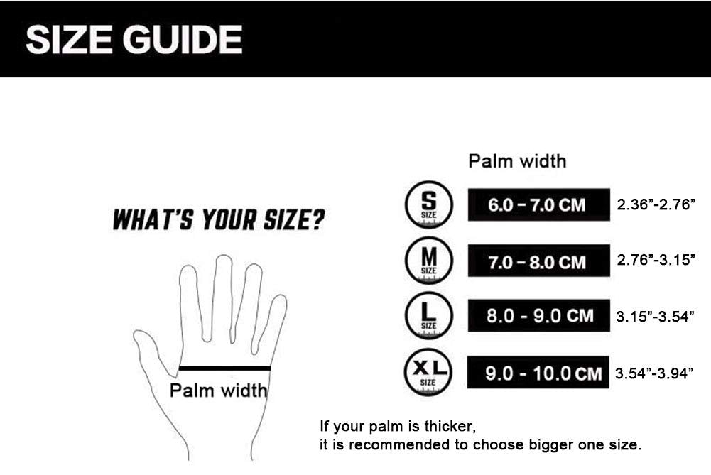 JPOJPO Cycling Gloves for Men Women Full Finger Bike Gloves, 3D Gel Pad Comfortable