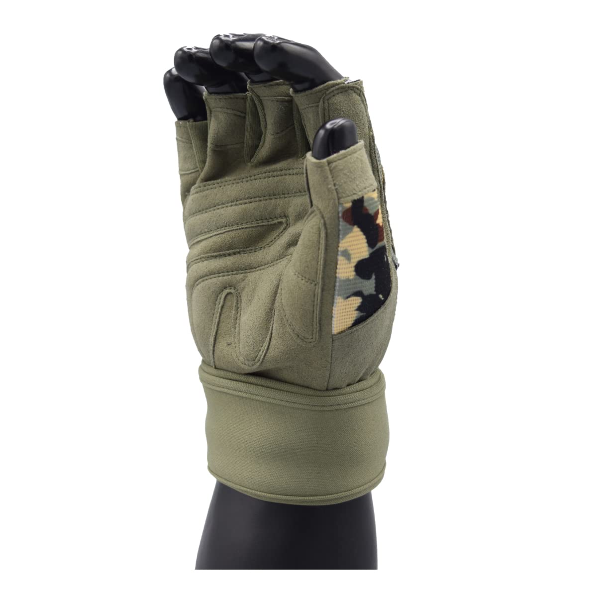 MRX Weightlifting Gloves for Men Workout Gloves Mens Wrist Support Lifting Gloves Male Gym Gloves | Workout Gym Accessories for Men Weight Lifting Fingerless Gym Exercise for Powerlifting