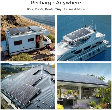 N-Type 16BB 400W Bifacial Solar Panel, 2Pcs 200 Watt Solar Panel 12V, 25% High Efficiency Monocrystalline PV Module for RV Camper Marine Home Rooftop Farm Off-Grid Systems (2 Pack 200W)