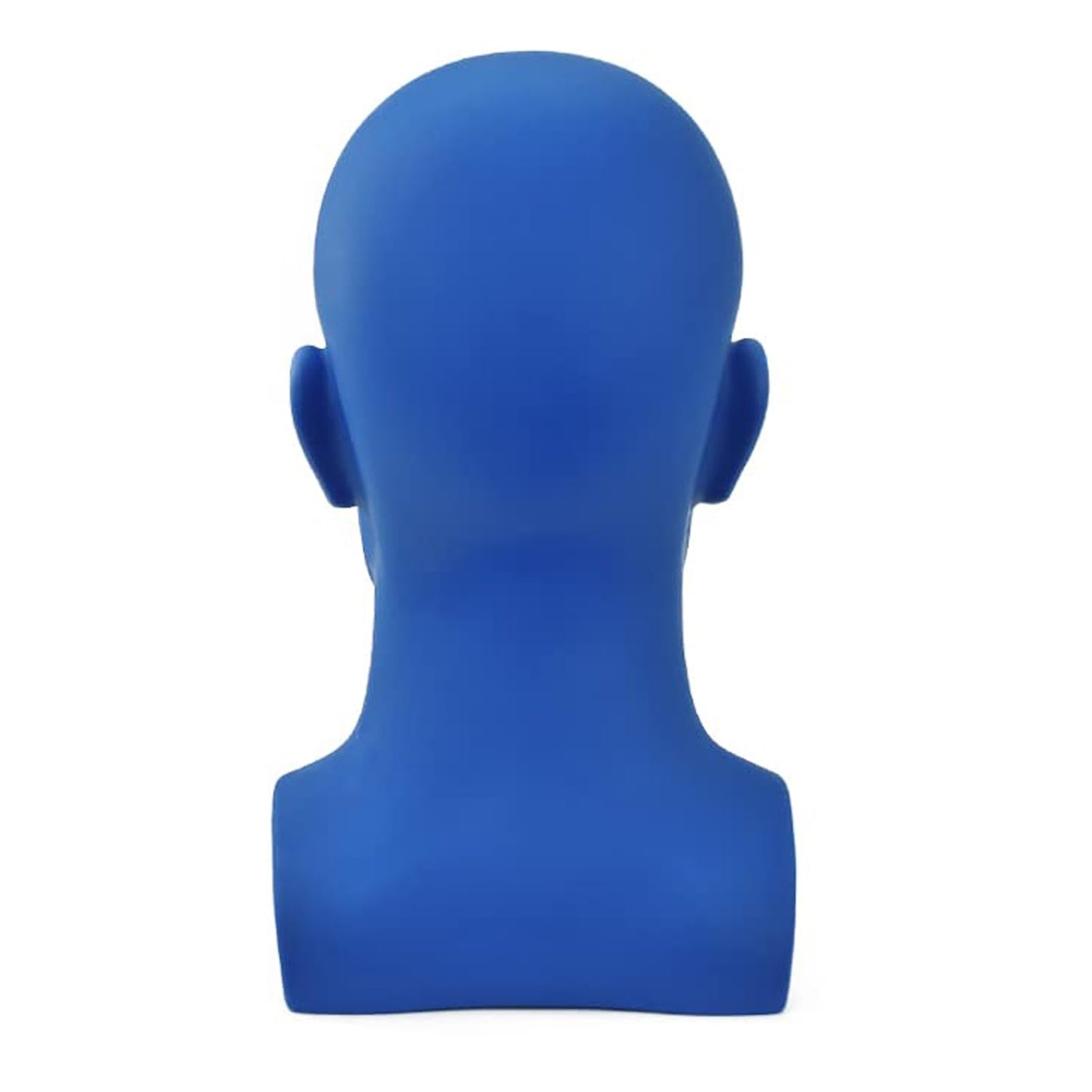 BLTYXT PVC Male Mannequin Head Professional Manikin Training Head for Display Headphone Game Console Hats Wigs Jewellery Glasses Facemask Caps Model Head (L90YL)