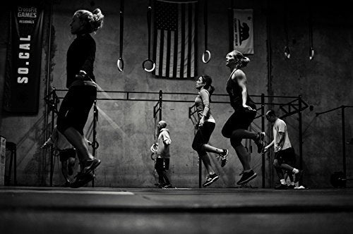 WOD Wear Wrist Wraps for Powerlifting, Strength Training, Bodybuilding, Cross Training, Olympic Weightlifting, Yoga Support - One Size Fits All (Gray/Blue Stitch)