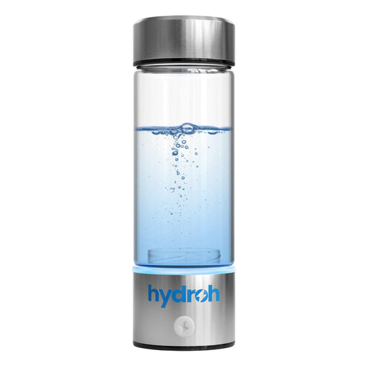 Hydroh Original Hydrogen Water Bottle 15oz, Portable Hydrogen Water Bottle 2024, Advanced Hydrogen Rich Water Maker with SPE/PEM for Home Office Fitness Travel Drinking