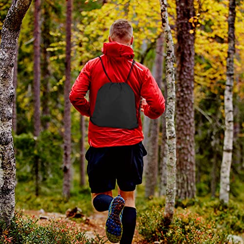 Topspeeder 10 Colors Drawstring Backpack Bags Sack Pack Cinch Tote Sport Storage Polyester Bag for Gym Traveling