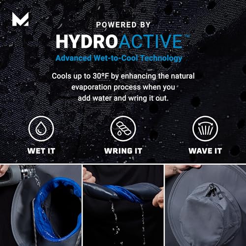 MISSION Cooling Bucket Hat, Honeydew Prism - Unisex Wide-Brim Hat for Men & Women - Lightweight, Foldable & Durable - Cools Up to 2 Hours - UPF 50 Sun Protection - Machine Washable