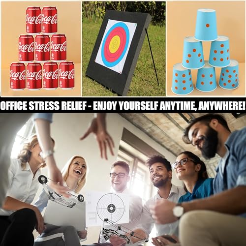 6"-9.5" Mini Compound Bow and Arrows Set for Archery Target Shooting Small Hunting Games Pocket Bow Survival Bow Gift LTH/RTH (5.9" Bow)