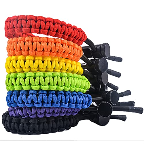 Archery Bow Wrist Sling, 550 Paracord Strap for Compound Bow & Recurve (Black)