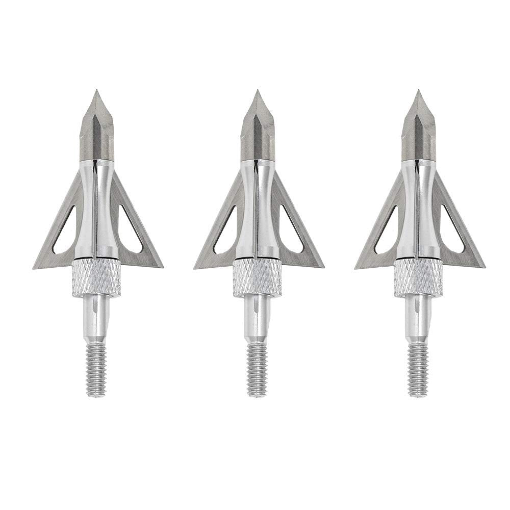 Dead Ringer Fixed Blade Broadhead | Includes 3 Broadheads | Available in 2 or 3 Blade Designs