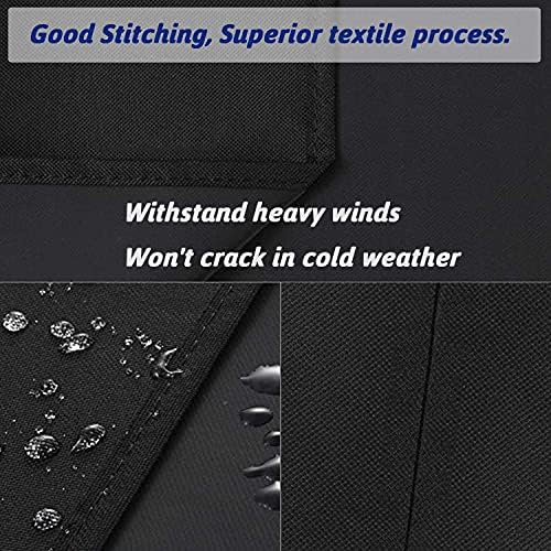 Utheer 73700 Grill Cover for Pit Boss 700FB, Lexington 500, Lexington 540, Classic 700 Wood Pellet Grills, Pro 600 and Tailgater, Heavy Duty 600D Waterproof Fabric Grill Cover, 42" L x 28.5" W x 38" H