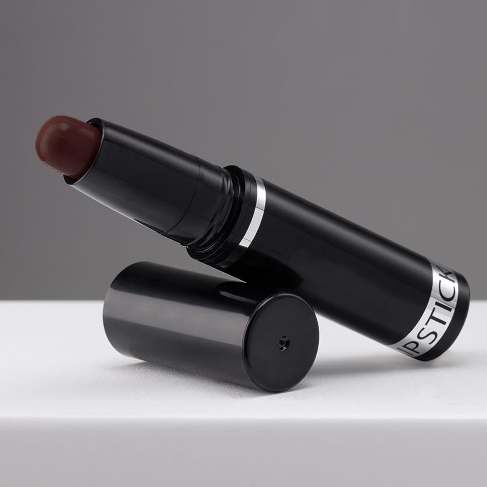 Dark Red Brown Matte Lipstick Crayon Pencil Set,Velvet Lip Stick for Women 24 Hour Long Lasting Waterproof Lip Liner,Magic Lipstick 24 Hours Original Lip Liner Makeup Stain Long Lasting Waterproof