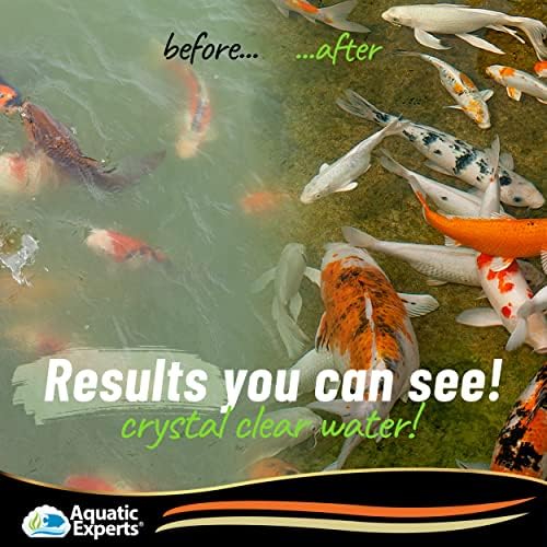 Aquatic Experts Cream COARSE Pond Filter Pad - 2 inch Thick - Bulk Roll Water Garden Filter Pond Media - Made in USA, (12" x 36")