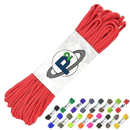 PARACORD PLANET 100' Hanks Parachute 550 Cord Type III 7 Strand Paracord Top 40 Most Popular Colors