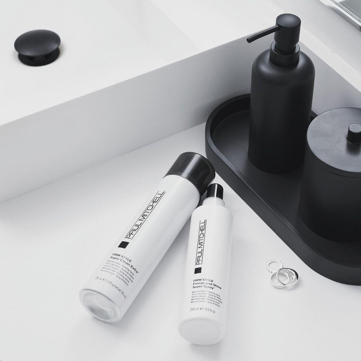 Paul Mitchell Freeze and Shine Super Hairspray, Maximum Hold, Shiny Finish Hairspray, For Coarse Hair, 3.4 fl. oz.