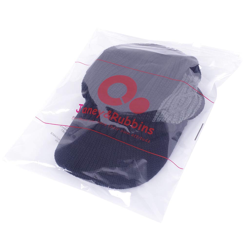 Women's Contrast Patch Visor Beanie Winter Knit Hat with Birim Fleece Lining Baseball Cap (Black), One Size-Medium