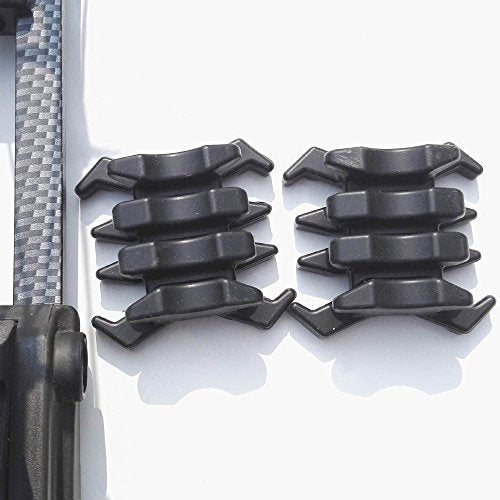 I-Sport 1 Pair Archery Rubber Bow Limbs Vibration Damper Single Long 2.36'' Wide 2.16'' Dampener Stabilizer Silencers for Split Limb Compound Bows …