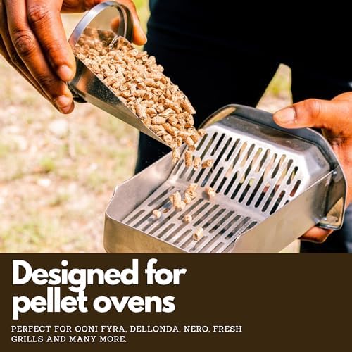 OOFT 100% Hardwood Pizza Oven Pellets - Moisture Proof Resealable Bag - High Heat Output - Suitable for Ooni, Dellonda, Nero, Fresh Grills, Ninja Woodfire and Other Pellet Ovens and Grills - 10lb Bag