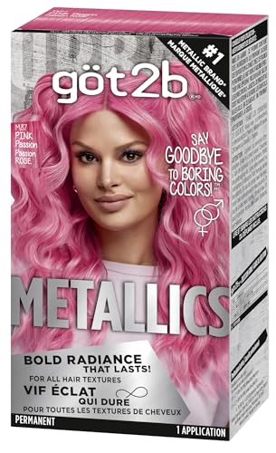 Got2b Metallics, Permanent Hair Color, M87 Pink Passion