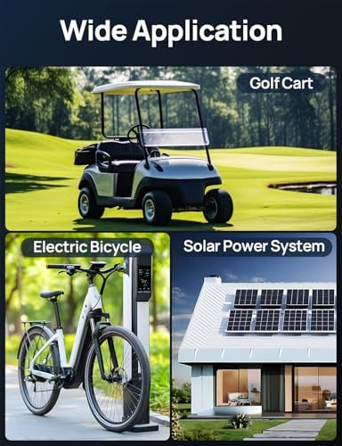 ECO-WORTHY 12A Boost MPPT Solar Charge Controller Solar Panel Regulator for 48V/60V/72V Lead-Acid, LiFePO4, Gel, Flooded Batteries .etc in Golf Cart Electric Vehicles and Solar System