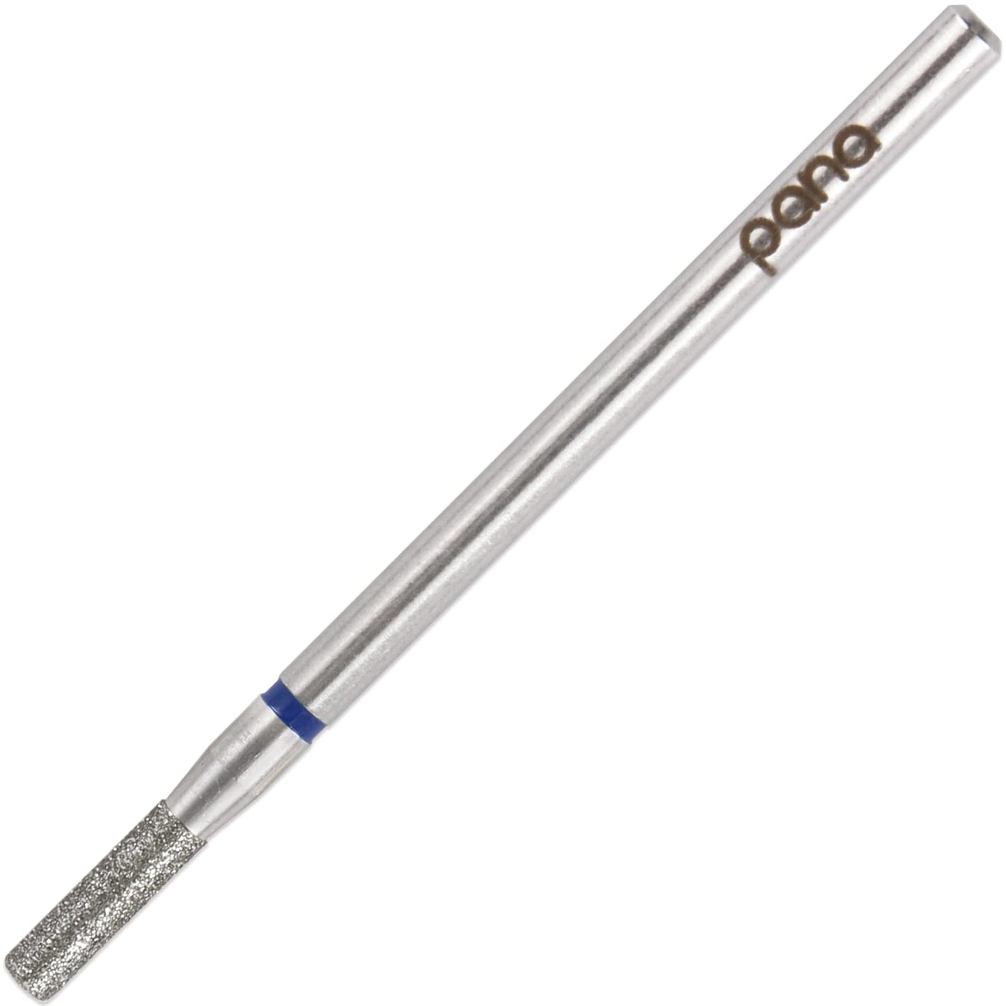 PANA 3/32" Diamond Carbide Column Bit- Style 11, Medium Grit - Professional Cuticle Nail Drill Bits for Acrylic Gel Nails Dry Manicure Pedicure Shape Remove Tools