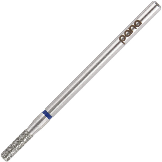 PANA 3/32" Diamond Carbide Column Bit- Style 11, Medium Grit - Professional Cuticle Nail Drill Bits for Acrylic Gel Nails Dry Manicure Pedicure Shape Remove Tools