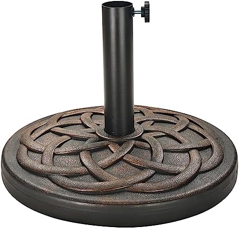 35lb Heavy Duty Umbrella Base, Bronze