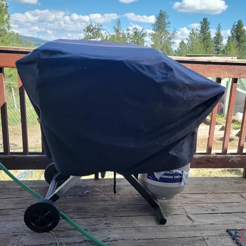 Griddle Cover for Blackstone 22” On The Go Scissor-Leg Griddle with Hood and Stand, Heavy Duty Waterproof Cover for Blackstone 1935 22inch Scissor Cart Griddle, Outdoor BBQ Grilling Cover