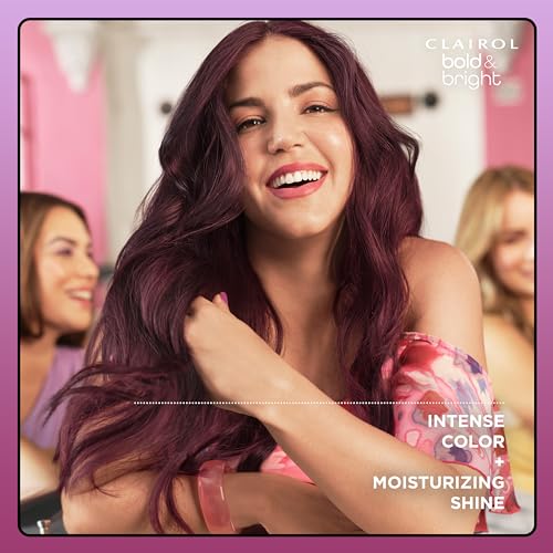 Clairol Bold & Bright Permanent Hair Dye, R6 Intense Cherry Hair Color, Pack of 1