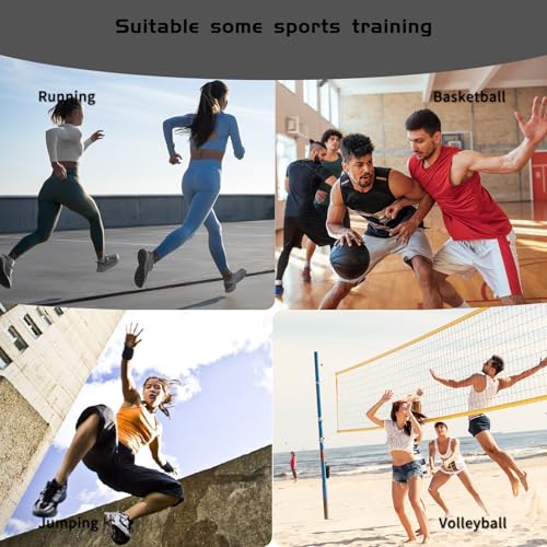 Vertical Jump Trainer: Leg Strength Training Tool with Resistance Bands - Speed & Agility Jumping Exercise Equipment for Basketball Volleyball Football