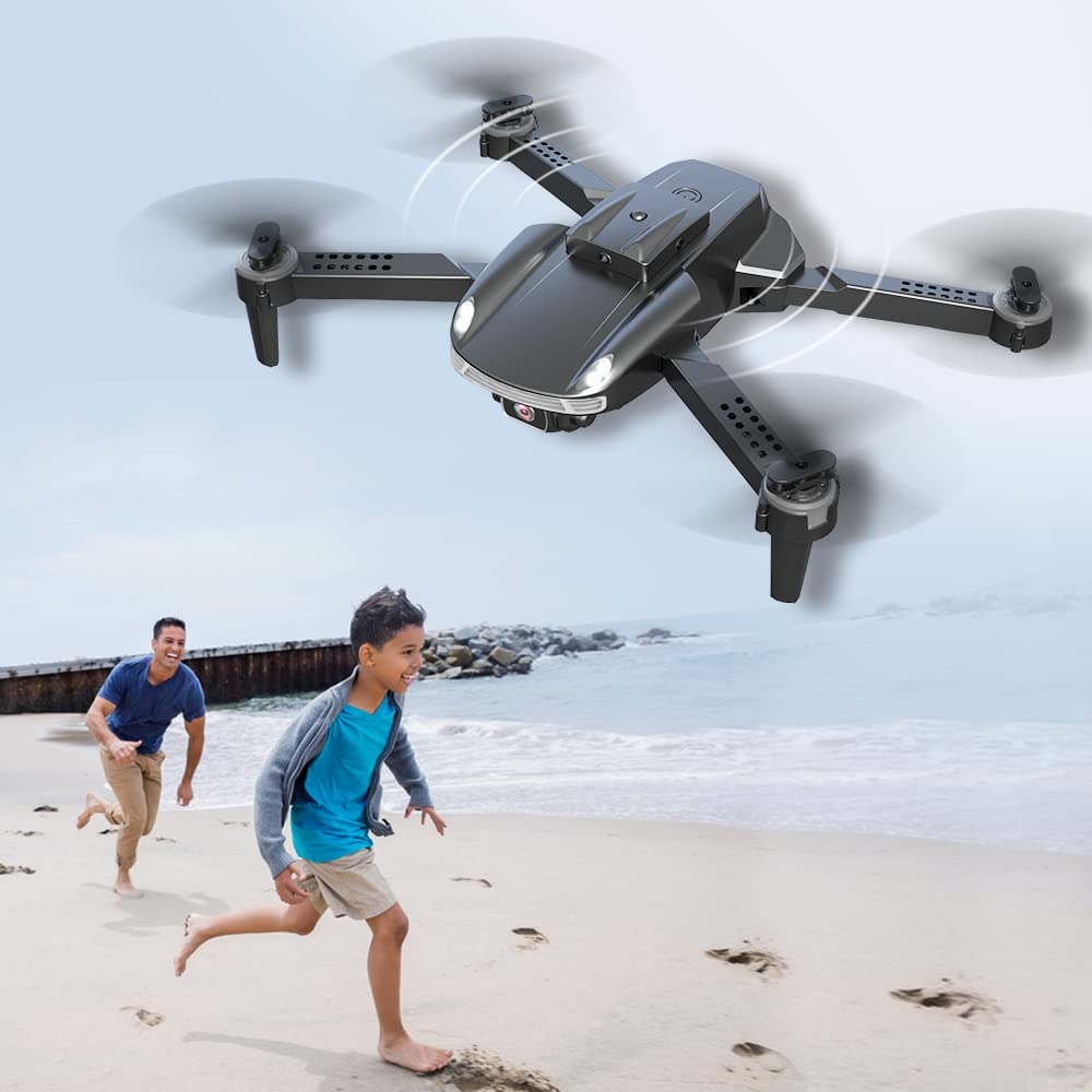 Mini Drones for Kids with 1080P FPV Camera,Obstacle Avoidance,Follow Me,BIWASE RC Quadcopter for Beginners,Remote Control Toys Gifts for Boys Girls with Altitude Hold,One Key Control,Headless Mode,3D Flips 2 Batteries
