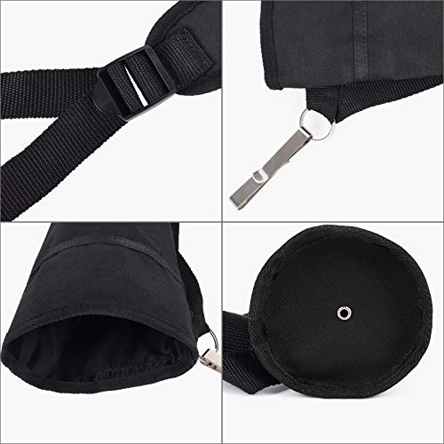 EOUS Archery Arrow Holder Youth Quiver for Kids Arrow Quiver Back and Hip Quivers Side Hip Arrow Bag,BLACK