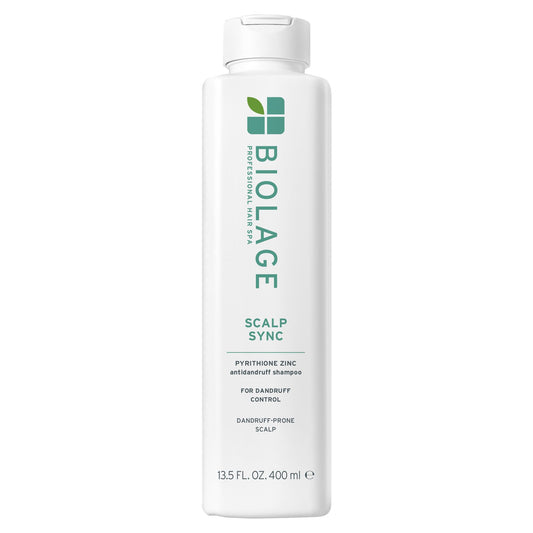 Biolage Scalp Sync Anti-Dandruff Shampoo 13.5 Fl. Oz - Targets Dandruff Control, Paraben Free, Vegan, Salon Shampoo, Controls The Appearance of Flakes & Relieves Scalp Irritation
