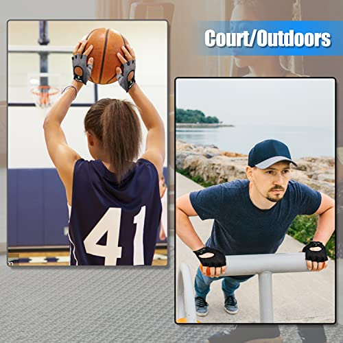 spacepower Workout Gloves, Weight Lifting Gloves for Women&Men, Lightweight Breathable Gym Gloves for Exercise (Small, Black)