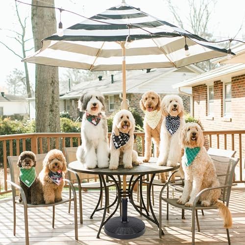 Blissun 31 lbs Heavy Duty Patio Market Umbrella Base Stand