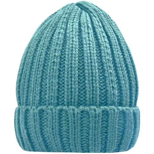 Rosoz Winter Hats for Women Warm Thick Soft Stretch Cable Knit Beanie Skully Cap for Cold Weather