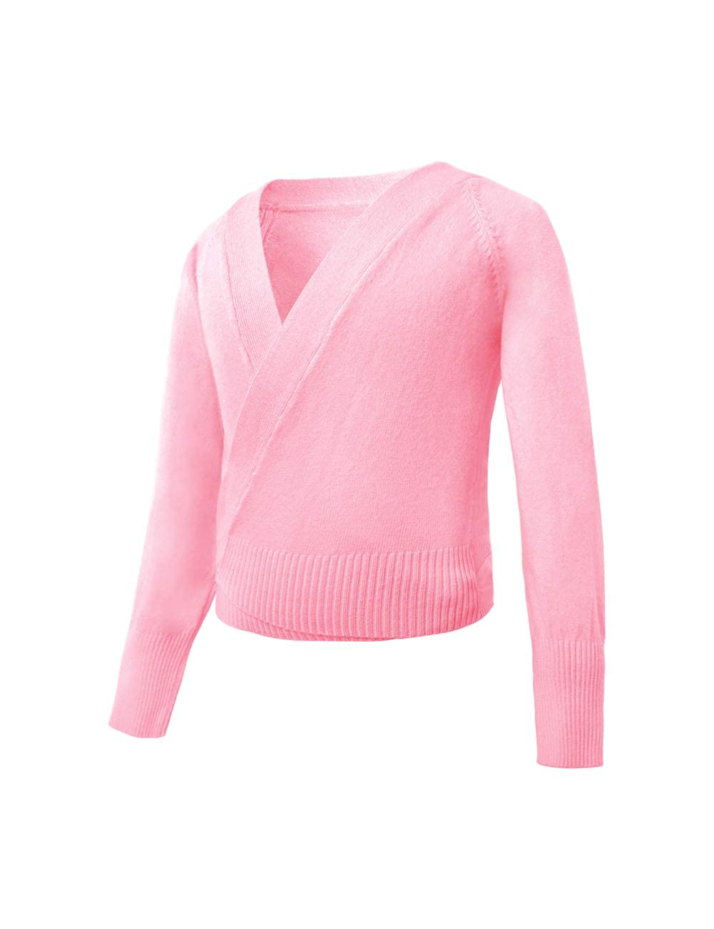 Daydance Women Ballet Sweater Pink Soft Dance Wrap Tops Cardigan